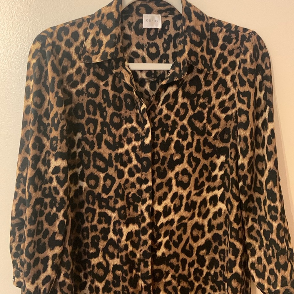 Leopard print dress